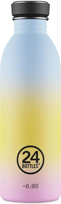 Бутылка для воды 24Bottles Urban Bottle Aurora, 500 мл, силикон, разноцветная