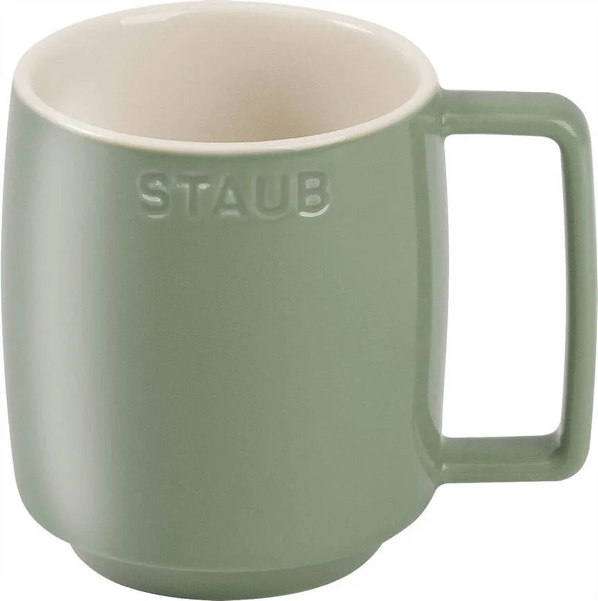 Кружка STAUB, 350 мл, керамика, зелёная