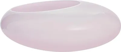 Ваза Nude Nacre M Хрусталь, 13.5 см, розовый