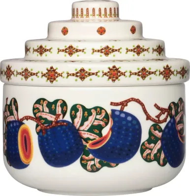 Банка для хранения Iittala Taika Sato, фарфор, белая