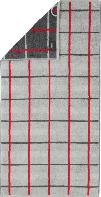 Полотенце банное Cawo Square w romby, хлопок, 50×100 см