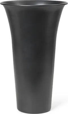 Ваза Ferm Living Spun Алюминий, 41.9 см, черный