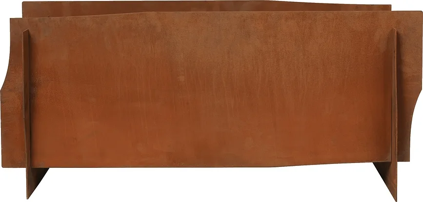 Кашпо Ferm Living Lapel, металл, 35 см, коричневое