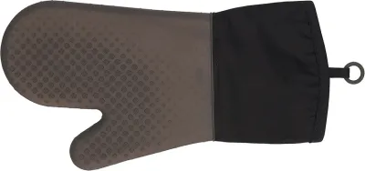 Кухонная рукавица Oxo Good Grips, хлопок, 33,5×17,5 см, чёрная