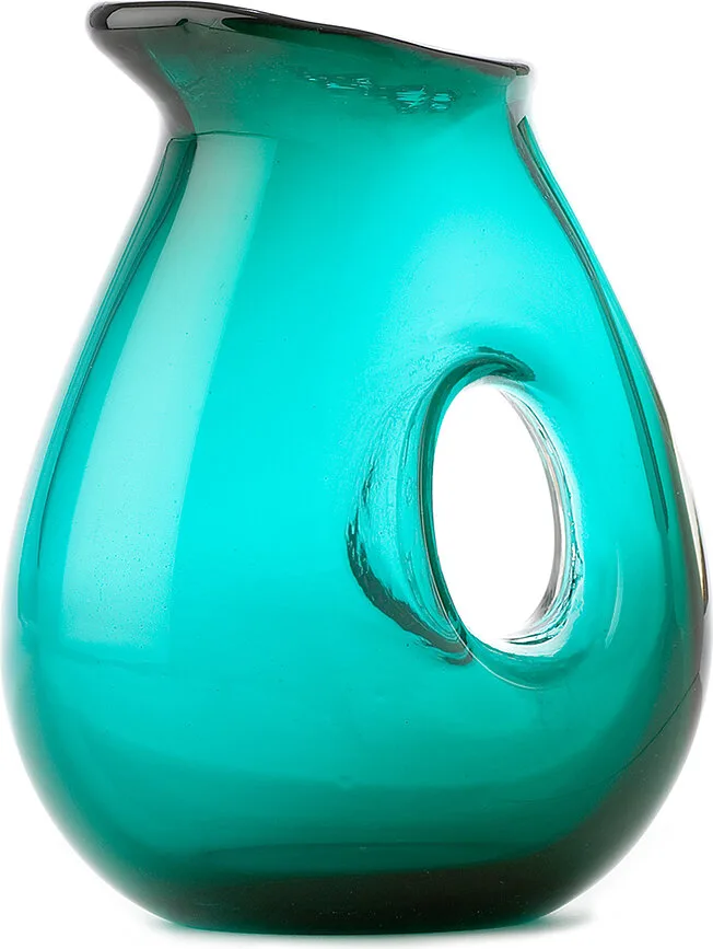 Ваза Polspotten Jug Hole Стекло, 22 см, синий