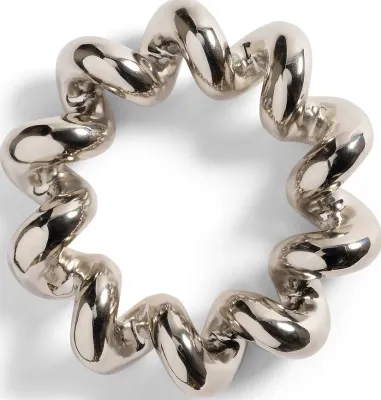 Подставка под горячее K Amsterdam K Twist, алюминий, Ø 17,5 см, серебристая