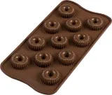 Форма для выпечки Silikomart Forma do czekoladek Scg49 Choco Crown, круглая, силикон — фото 3
