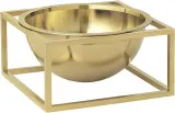 Подставка для украшений Audo Copenhagen Misa Centerpiece S na stojaku, квадратная, металл, 14×14 см — фото 1