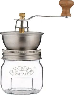 Мельница для специй Kilner, керамика, прозрачная