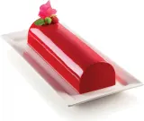 Форма для выпечки Silikomart Forma do ciasta Frozen Buche 2 el., круглая, силикон — фото 4