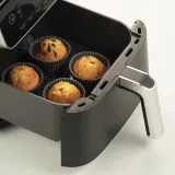 Форма для выпечки Silikomart do muffinek Silfry szare, круглая, силикон, Ø 6,8 см, 6 шт — фото 3