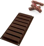 Форма для выпечки Silikomart Forma do czekoladek Sf184 My Snack, круглая, силикон — фото 1