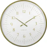 Настенные часы NeXtime Galaxy Large, пластик, Ø77 см, белые — фото 1