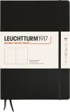 Блокнот Leuchtturm 1917, w twardej oprawie 219 stron, B5, чёрный — фото 1