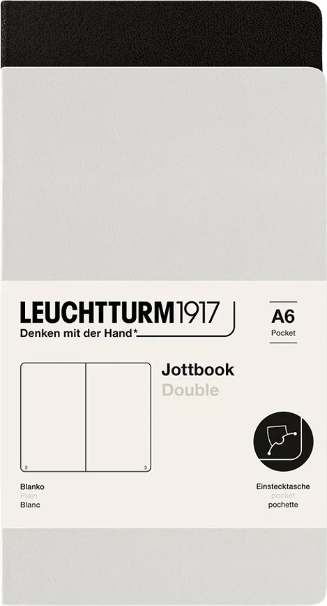 Набор блокнотов Leuchtturm 1917, w oprawie flex Jottbook, A6, 2 шт