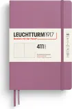 Блокнот Leuchtturm 1917, w twardej oprawie 411 stron, A5, в точку, розовый — фото 1