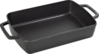 Форма для запекания STAUB, овальная, чугун, 38,3×20 см