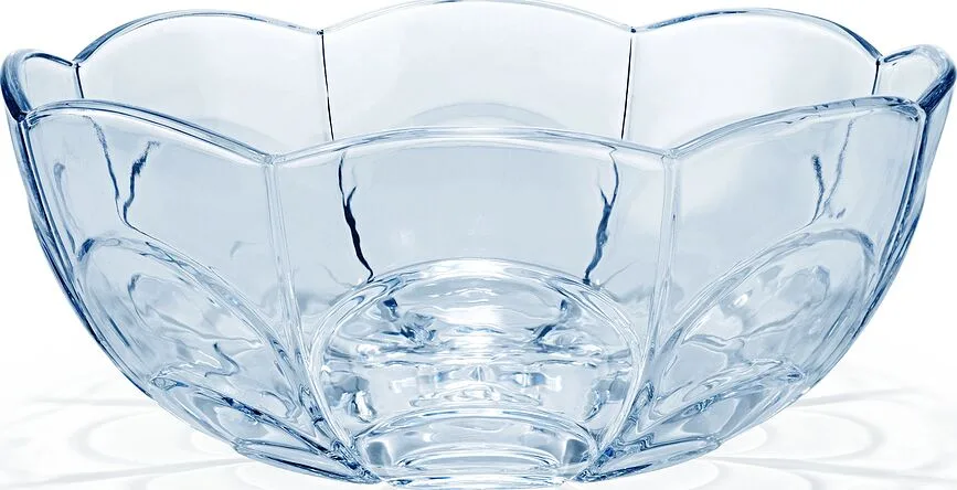 Салатник Holmegaard Lily, стекло, 23 см, синий