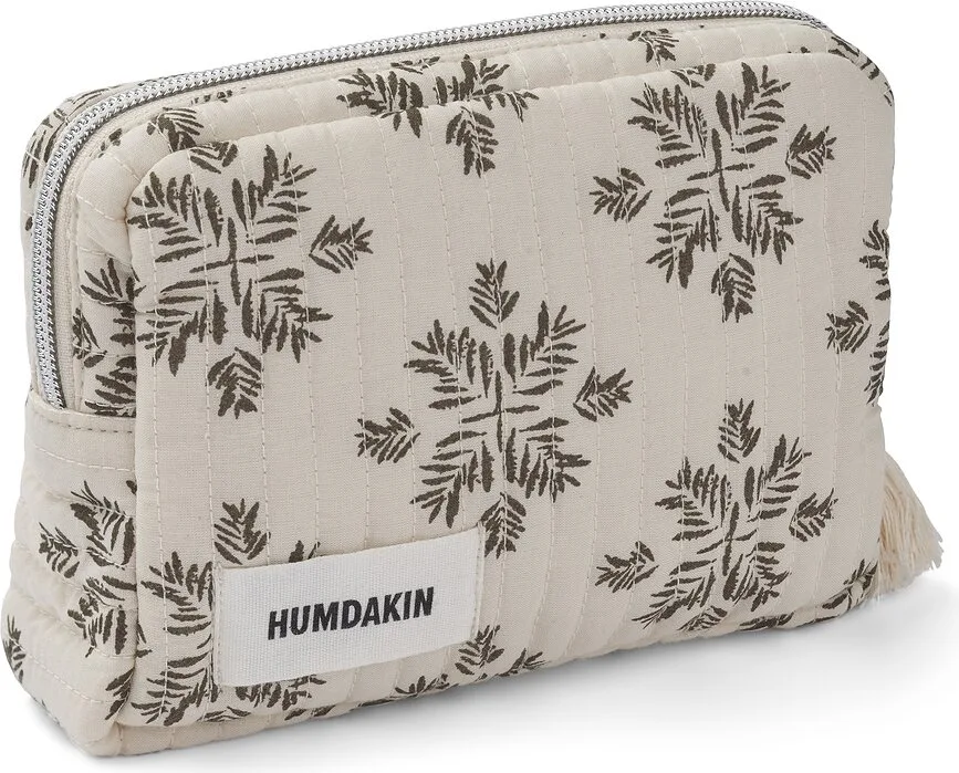 Косметичка Humdakin Monogram, зелёная, хлопок