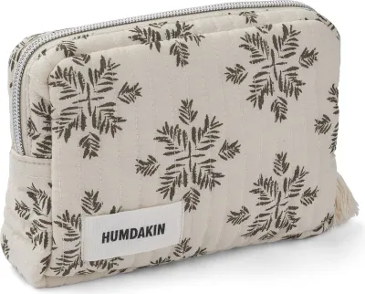 Косметичка Humdakin Monogram, зелёная, хлопок