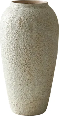 Ваза Botane Volcanic Керамика, 34 см, бежевый