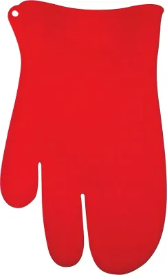 Кухонная рукавица Silikomart Acc073, силикон, 28,5×16,8 см, красная