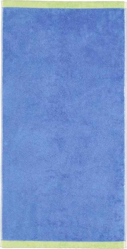 Полотенце банное Cawo Lifestyle Splash, хлопок, 50×100 см, синее