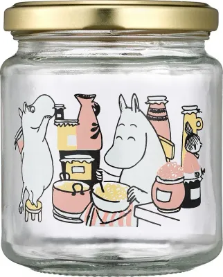 Банка для хранения Muurla Muminki Jam, 300 мл, стекло, прозрачная