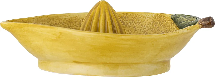 Ручная соковыжималка Bloomingville Limone, керамика, жёлтая