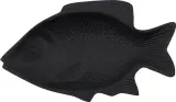 Панно House Doctor Fish, керамика, 30×16,5 см, чёрное — фото 1