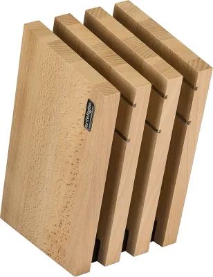 Держатель для ножей магнитный Artelegno Milano 3 bukowego, дерево, 15×14,4×27,2 см