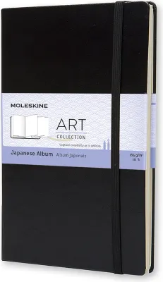 Блокнот Moleskine, Art Japanese czarny, A5, чёрный