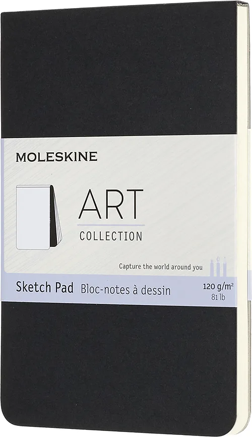 Блокнот Moleskine, Art Sketch Pad, A6, чёрный