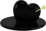 Сахарница Driade Sweet Me Up с крышкой, керамика, чёрная — фото 1