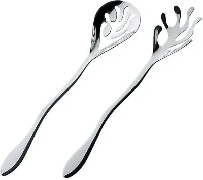 Набор столовых приборов Alessi, Mediterraneo, 2 предмета, нержавеющая сталь