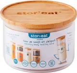 Банка для хранения Mastrad Stor'eat, 400 мл, стекло — фото 1