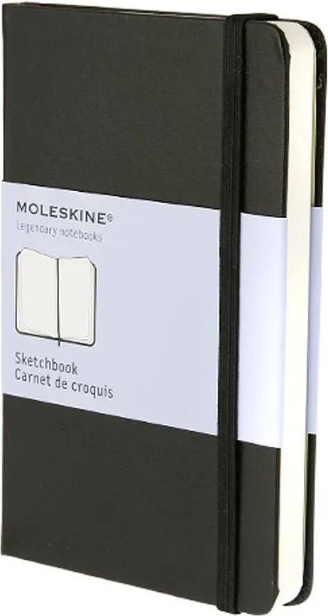 Блокнот Moleskine, P czarny, A6