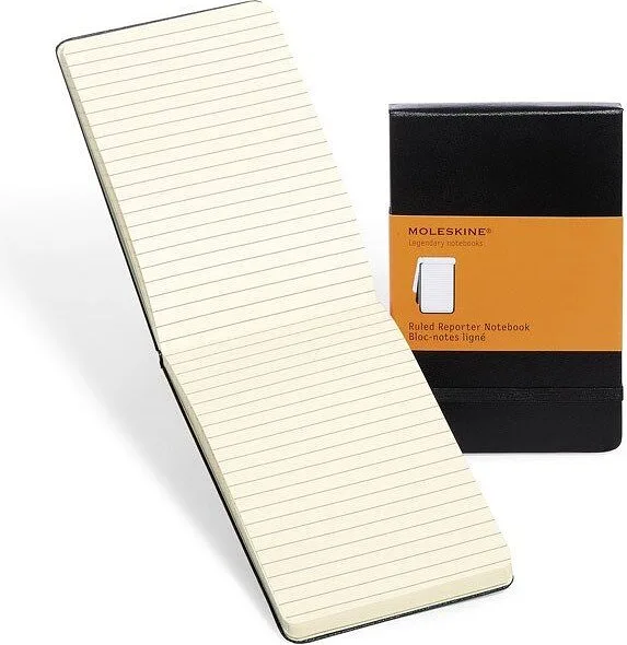 Блокнот Moleskine, reporterski kieszonkowy, A6
