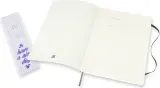 Блокнот Moleskine, XL 192 strony czarny i, B5, в линейку, чёрный — фото 4