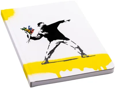 Блокнот Pininfarina Segno, z kamiennego papieru wodoodporny Pininfarina Banksy 128 stron, A5
