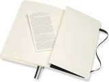 Блокнот Moleskine, Classic L 400 stron czarny, A5, в точку, чёрный — фото 3