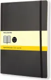 Блокнот Moleskine, Classic XL 192 strony, B5, в клетку, чёрный — фото 1