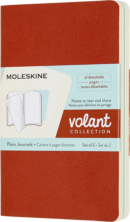 Набор блокнотов Moleskine, Volant P, A6, 2 шт
