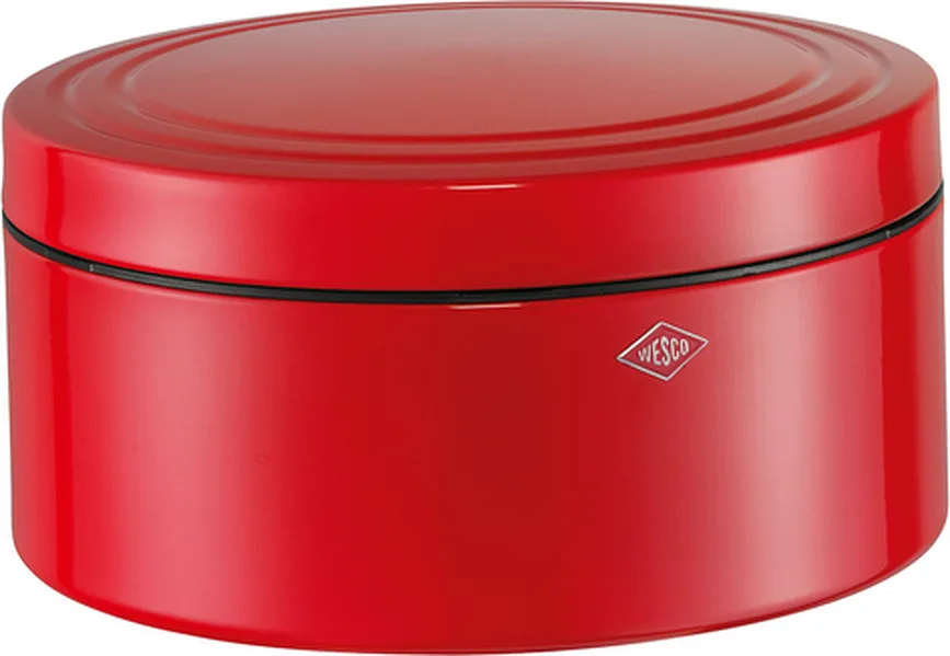 Банка для хранения Wesco Classic, нержавеющая сталь, красная
