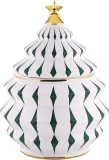 Банка для хранения Alessi Delight, 2100 мл, фарфор, зелёная — фото 1