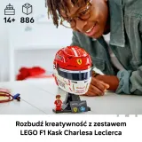 LEGO Editions Sports - Шлем Чарльза Леклерка Scuderia Ferrari HP 43014 — фото 5
