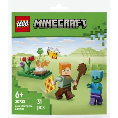 LEGO Minecraft - Схватка Алекс у костра 30732