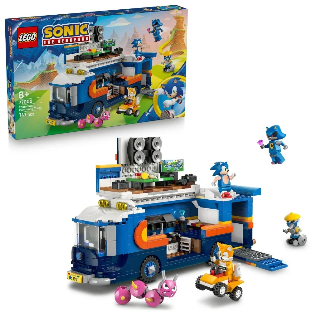 LEGO Sonic the Hedgehog - Соник и транспортное средство для специальных миссий 77006