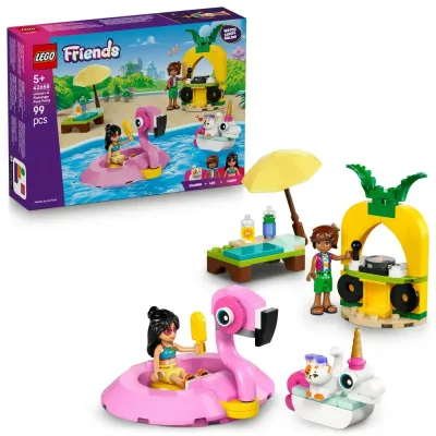 LEGO Friends - Вечеринка у бассейна с единорогом и фламинго 42658