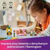 LEGO Friends - Вечеринка у бассейна с единорогом и фламинго 42658 — фото 7